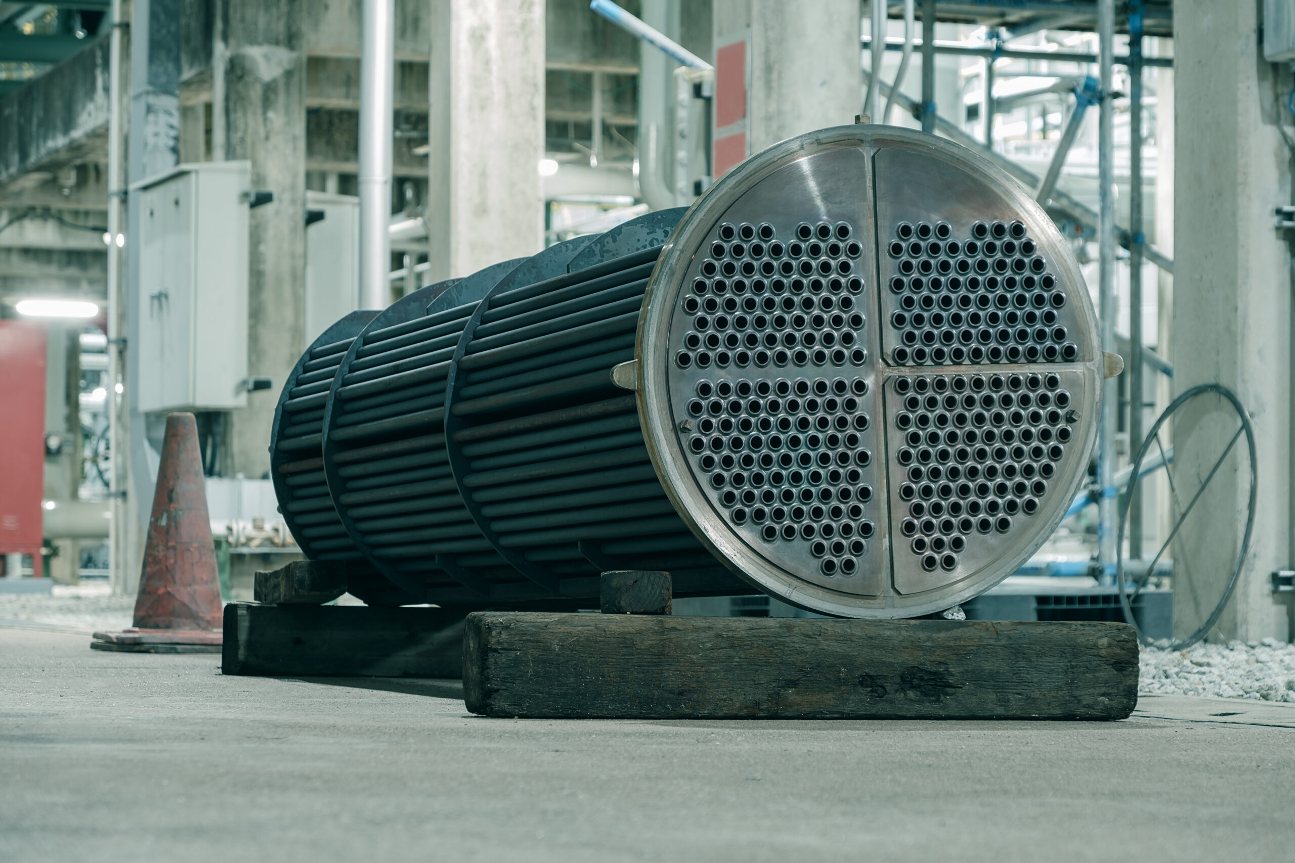 Industrieële warmtewisselaar energietransitie